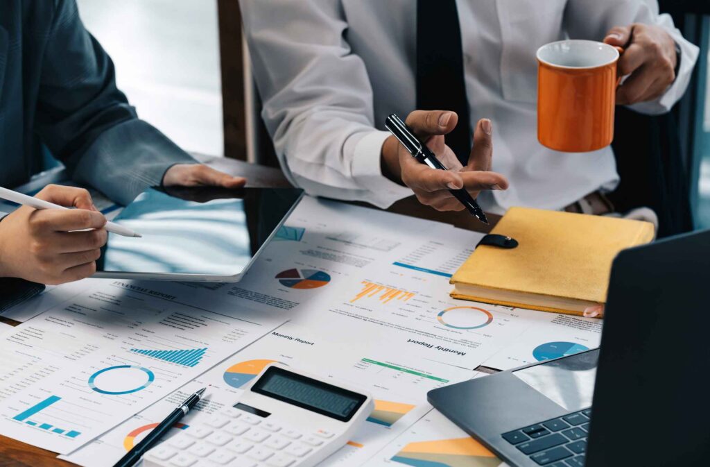 Business owner addressing financial downturn with asset-based lending support