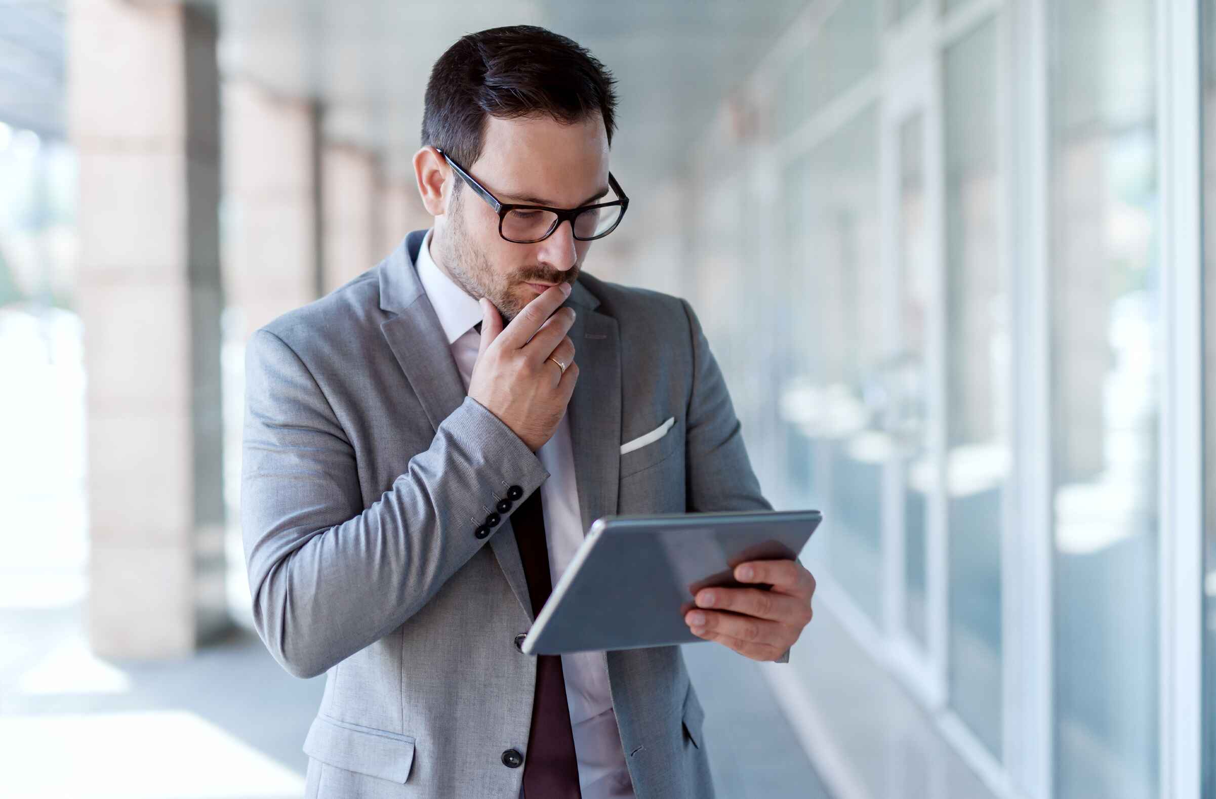 Commercial banker reviewing client exit strategy and transition to alternative financing